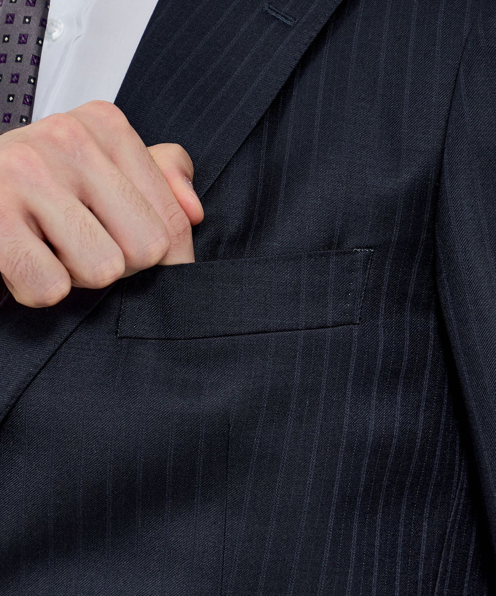 OX BRIDGE】【DORMEUIL/ドーメル】シャドーストライプスーツ(スーツ