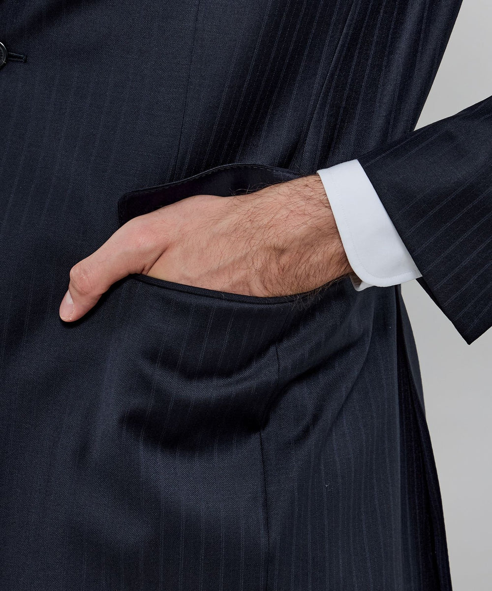 OX BRIDGE】【DORMEUIL/ドーメル】シャドーストライプスーツ(スーツ