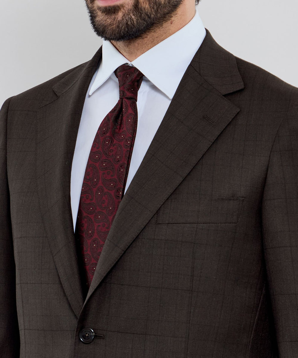 OX BRIDGE】【DORMEUIL/ドーメル】コンビネーションチェックスーツ
