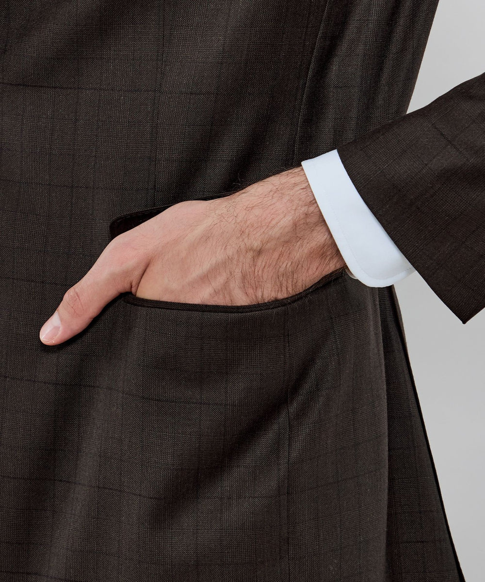 OX BRIDGE】【DORMEUIL/ドーメル】コンビネーションチェックスーツ