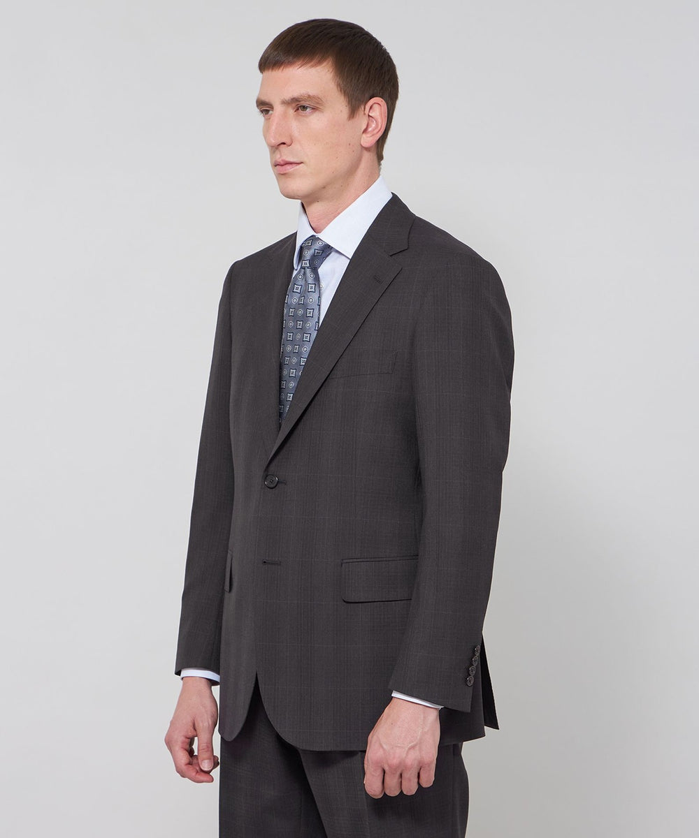 OX BRIDGE】【ZEGNA/ゼニア】コンビネーションチェックスーツ(スーツ
