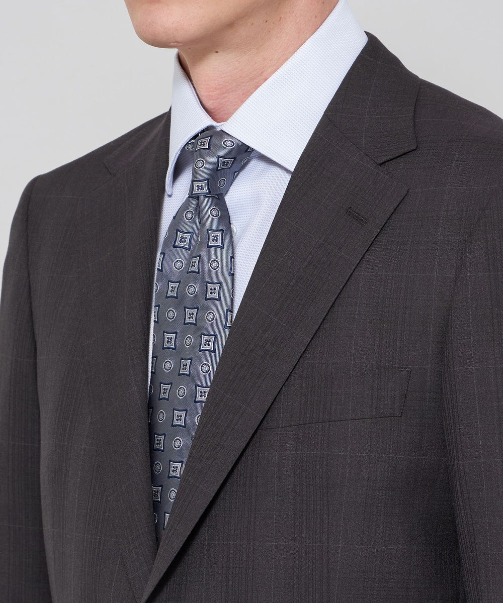 OX BRIDGE】【ZEGNA/ゼニア】コンビネーションチェックスーツ(スーツ