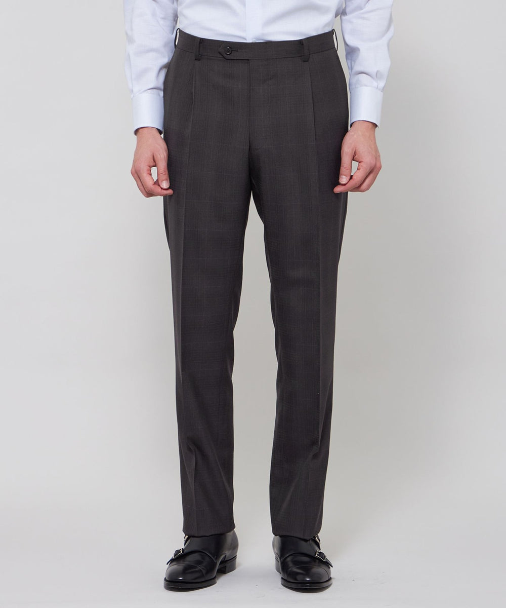 OX BRIDGE】【ZEGNA/ゼニア】コンビネーションチェックスーツ(スーツ