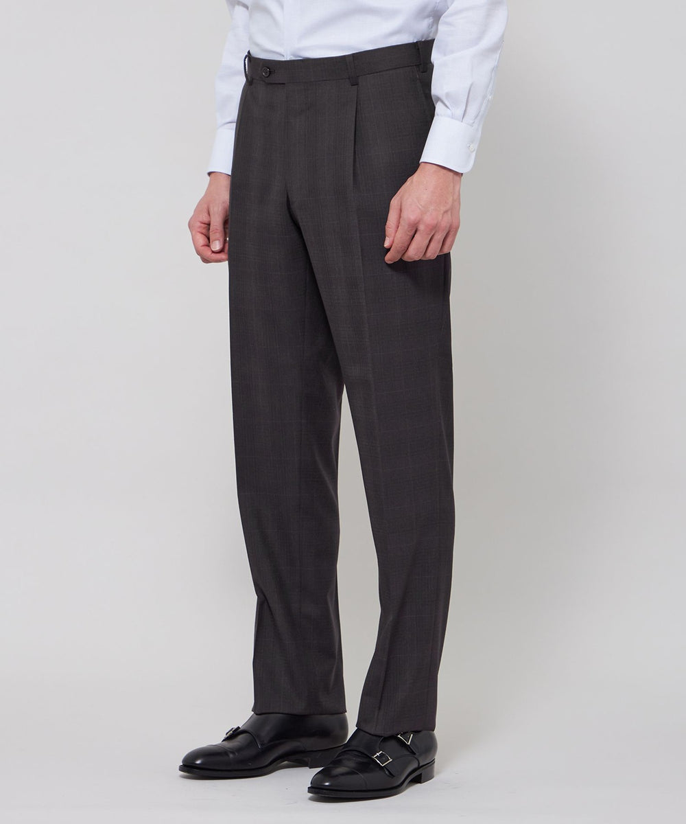 OX BRIDGE】【ZEGNA/ゼニア】コンビネーションチェックスーツ(スーツ