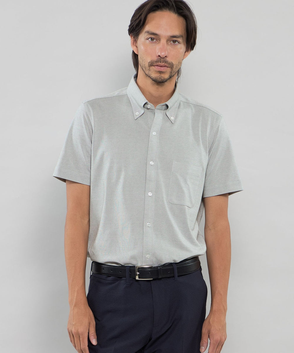 FLEX JERSEY】交編鹿の子ジャージー半袖シャツ(トップス)｜MACKINTOSH