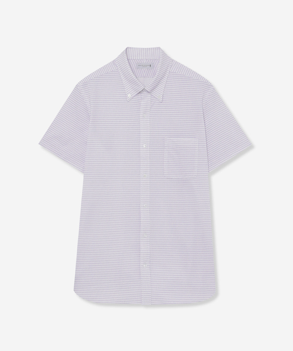 FLEX JERSEY】ジオメトリックジャージー半袖シャツ(トップス