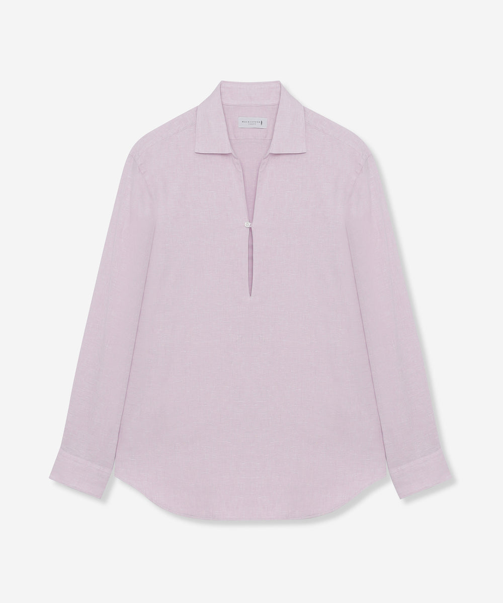 ストレッチリネンカプリシャツ(トップス)｜MACKINTOSH LONDON