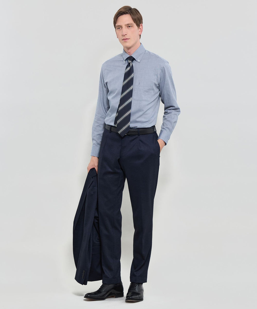 コットンカシミヤボタンダウンシャツ(トップス)｜MACKINTOSH LONDON