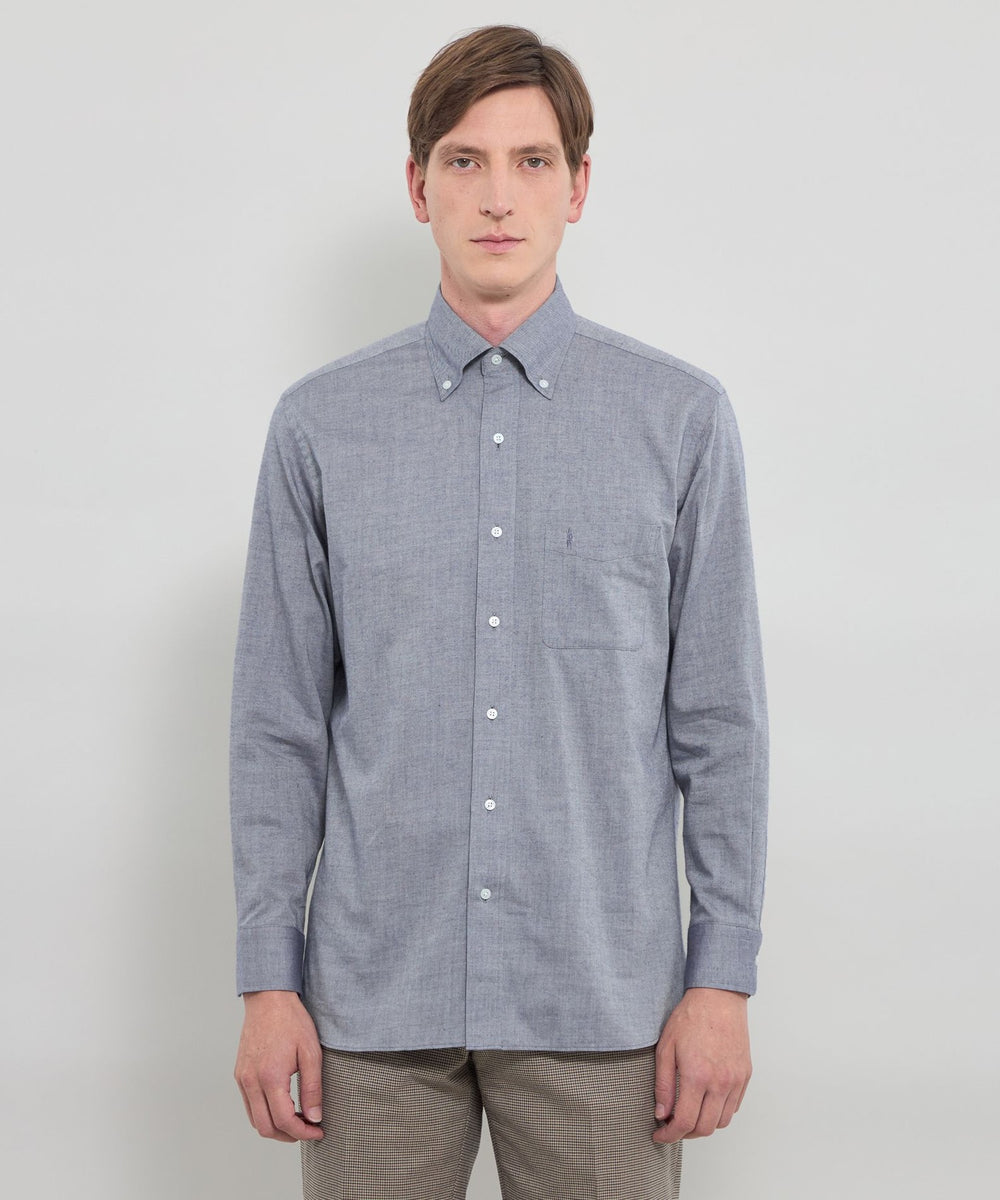 コットンカシミヤボタンダウンシャツ(トップス)｜MACKINTOSH LONDON