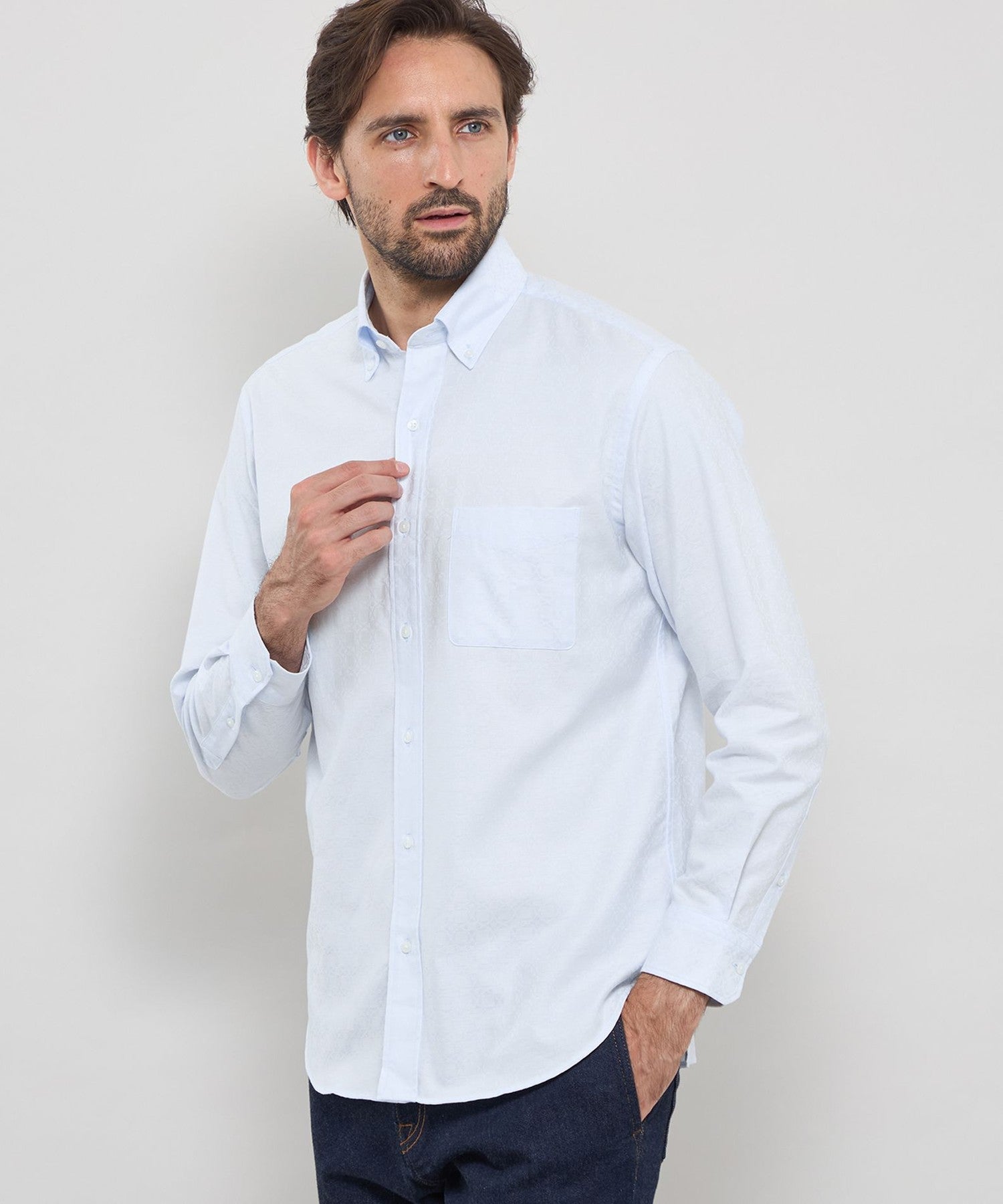 1311-G1M3569020__A,20,モデル身長186cm 着用サイズ：L