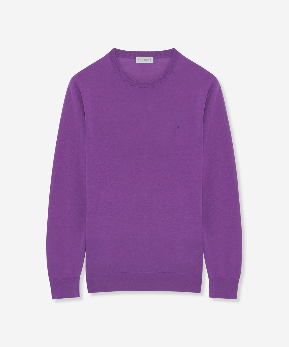 マッキー　Banner ロイヤルブルー　コットンニット　イギリス製 Banner ロイヤルブルー コットンニット イギリス王室 ワラント