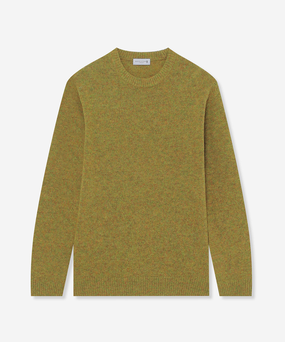 イタリアンシェットウールクルーネックニット(トップス)｜MACKINTOSH