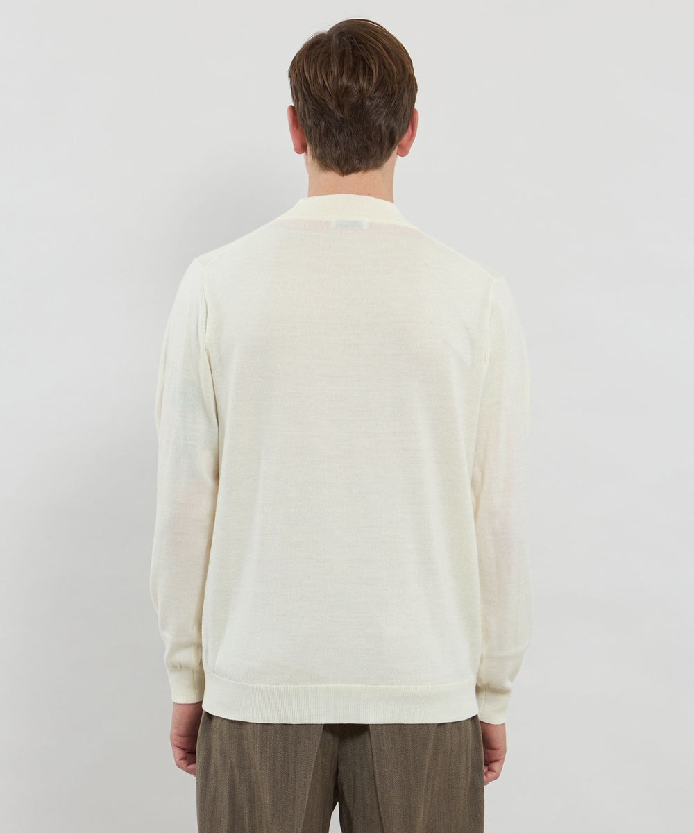 WEB・一部店舗限定】ハイゲージ天竺モックネックニット(トップス