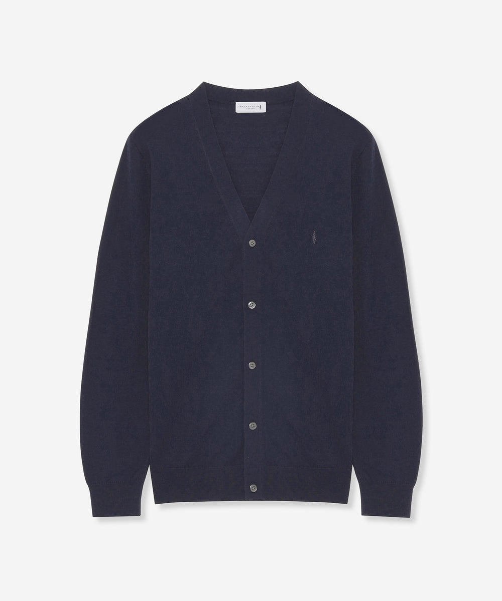 OLD ENGLAND ブラックカーディガン 36 OLD ENGLAND】オールドイングランド カーディガン ニットカーディガン