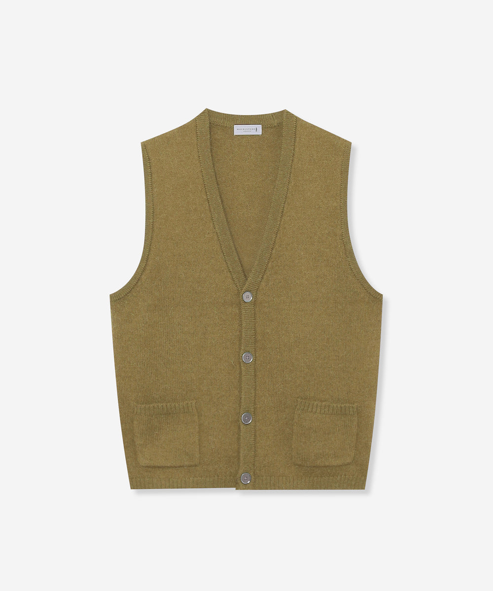 ウールアルパカニットベスト(トップス)｜MACKINTOSH LONDON