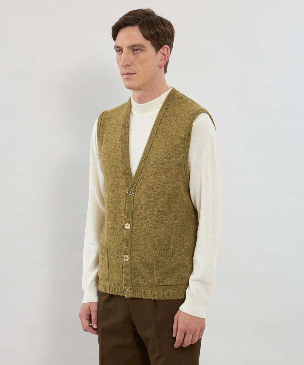 ウールアルパカニットベスト(トップス)｜MACKINTOSH LONDON