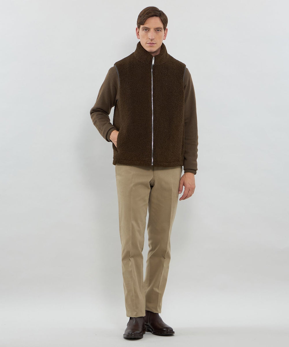 ハイゲージケーブルフルジップアップニット(トップス)｜MACKINTOSH