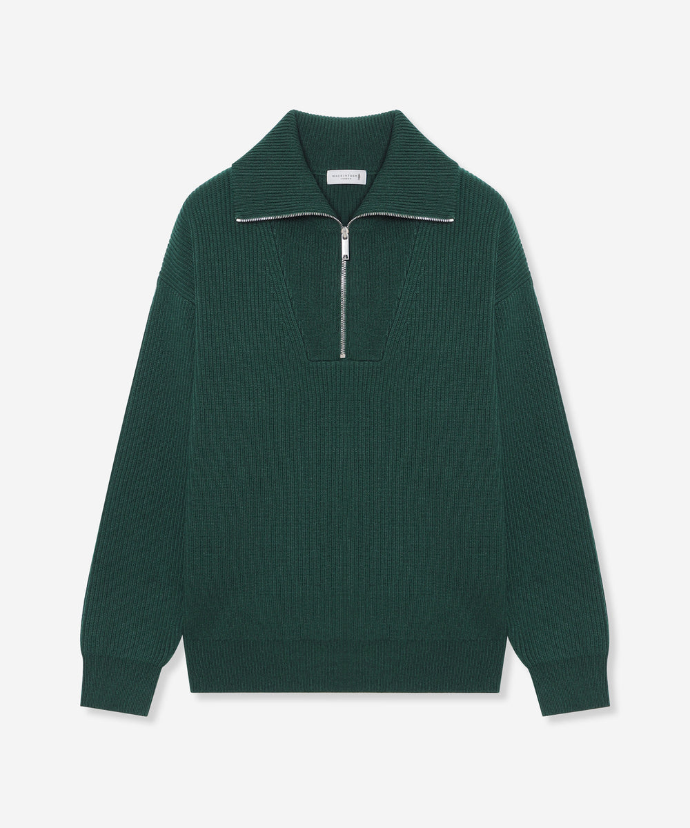 ニット　トップス 7G両畔ハーフジップニット(トップス)｜MACKINTOSH LONDON