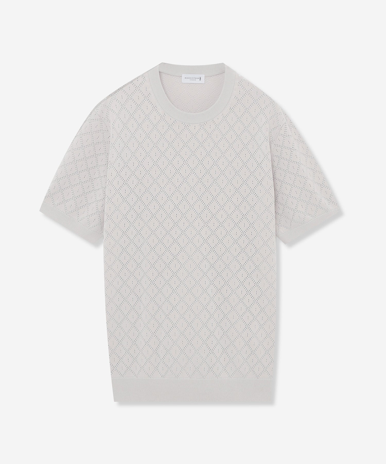 LEON掲載】ランダムアイレットニットTシャツ(トップス)｜MACKINTOSH