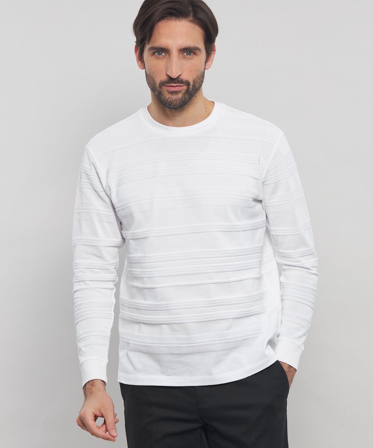 1311-G1P2050001__A,01,モデル身長186cm 着用サイズ：L