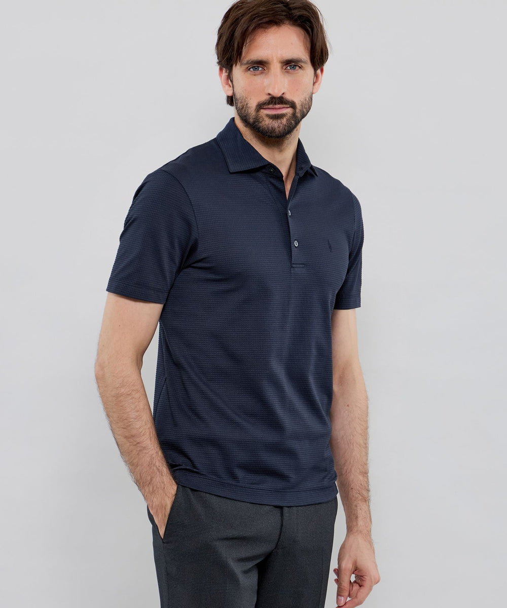 ミニサッカージャカードドレスポロシャツ(トップス)｜MACKINTOSH