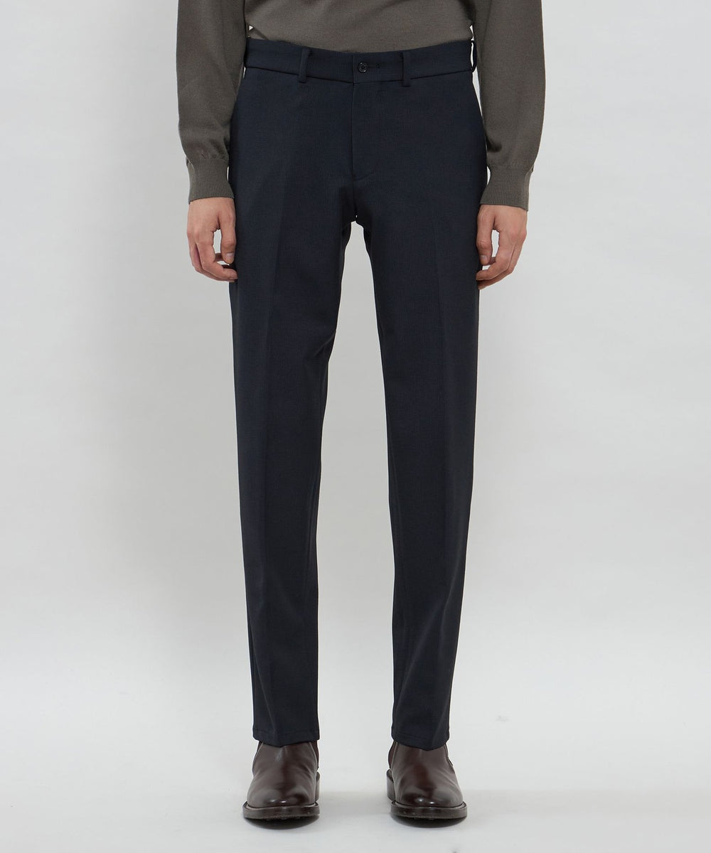 美品✨ MACKINTOSH LONDON パンツスーツ 紺 36 毛 日本製 2WAYストレッチギャバジンパンツ(パンツ)｜MACKINTOSH LONDON