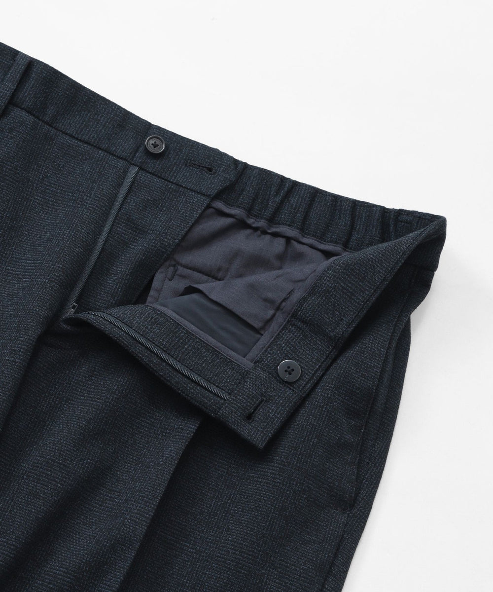 やまし商品 WEB・一部店舗限定】【FLEX JERSEY】グレンチェックジャージー
