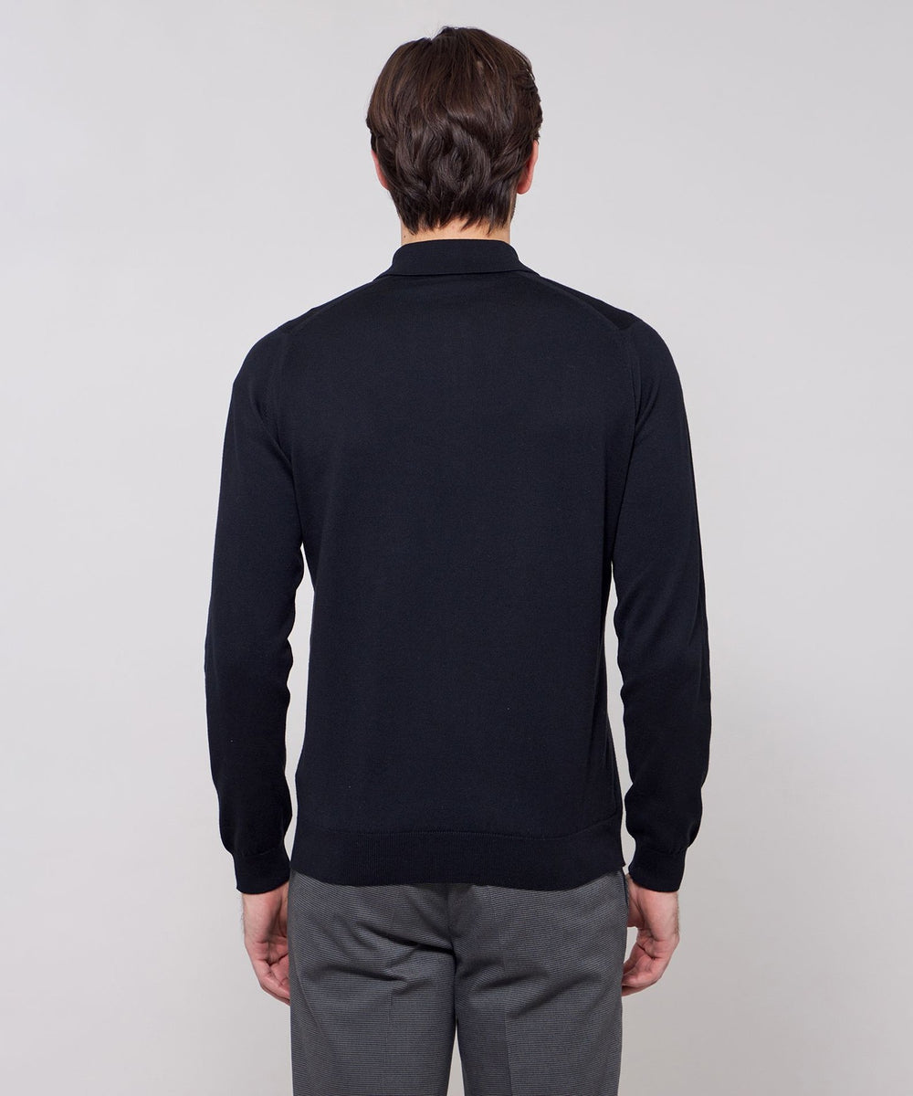 JOHN SMEDLEY】シーアイランドコットン24ゲージニットポロ(トップス