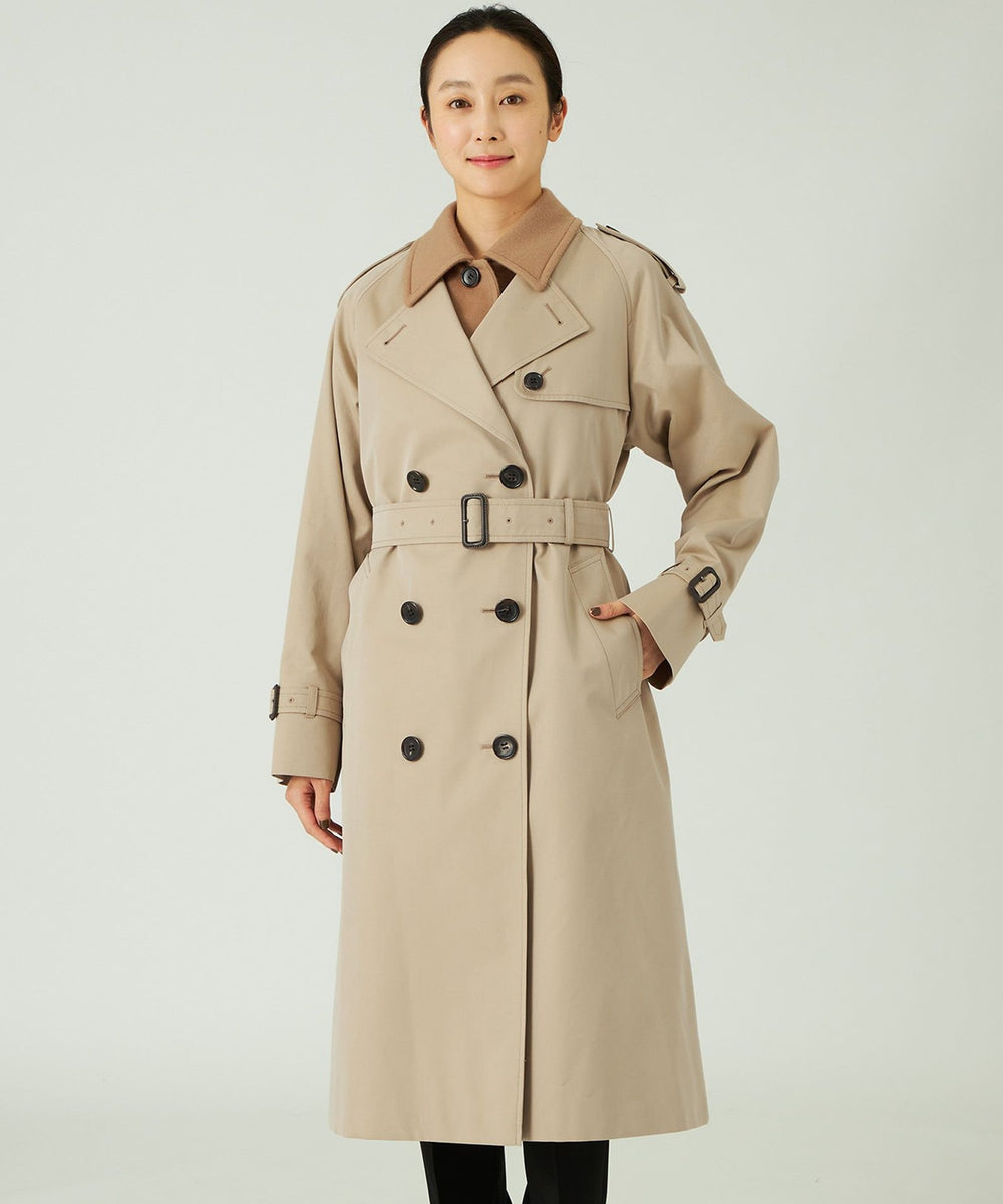 AMARC CHANNEL 掲載】＜100年コート＞3WAY トレンチコート