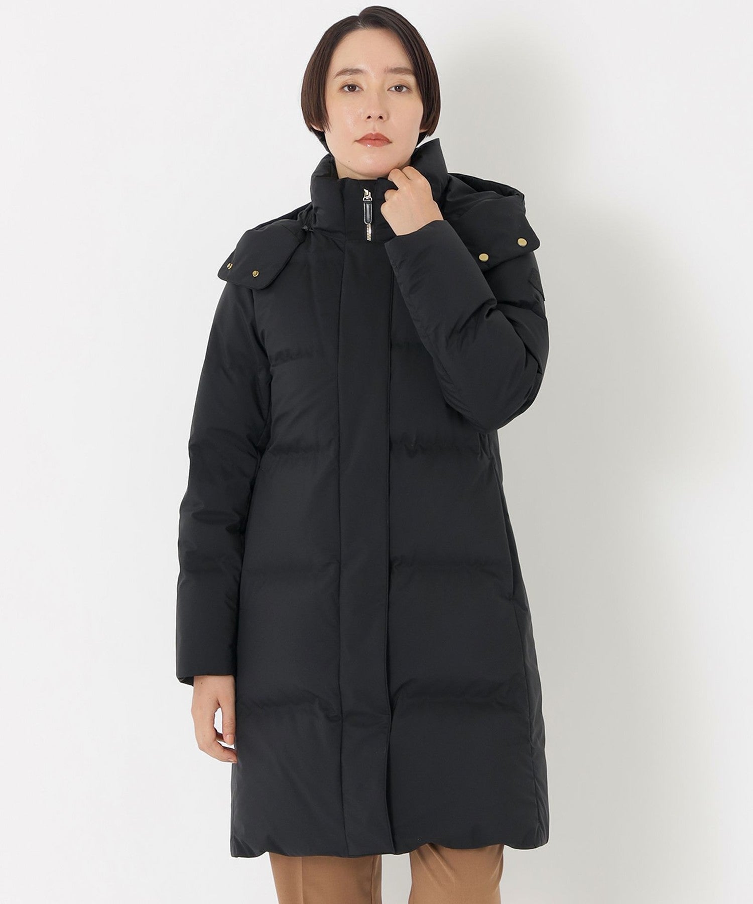 予約販売】＜青森ダウン＞ロングレングスダウンコート(コート