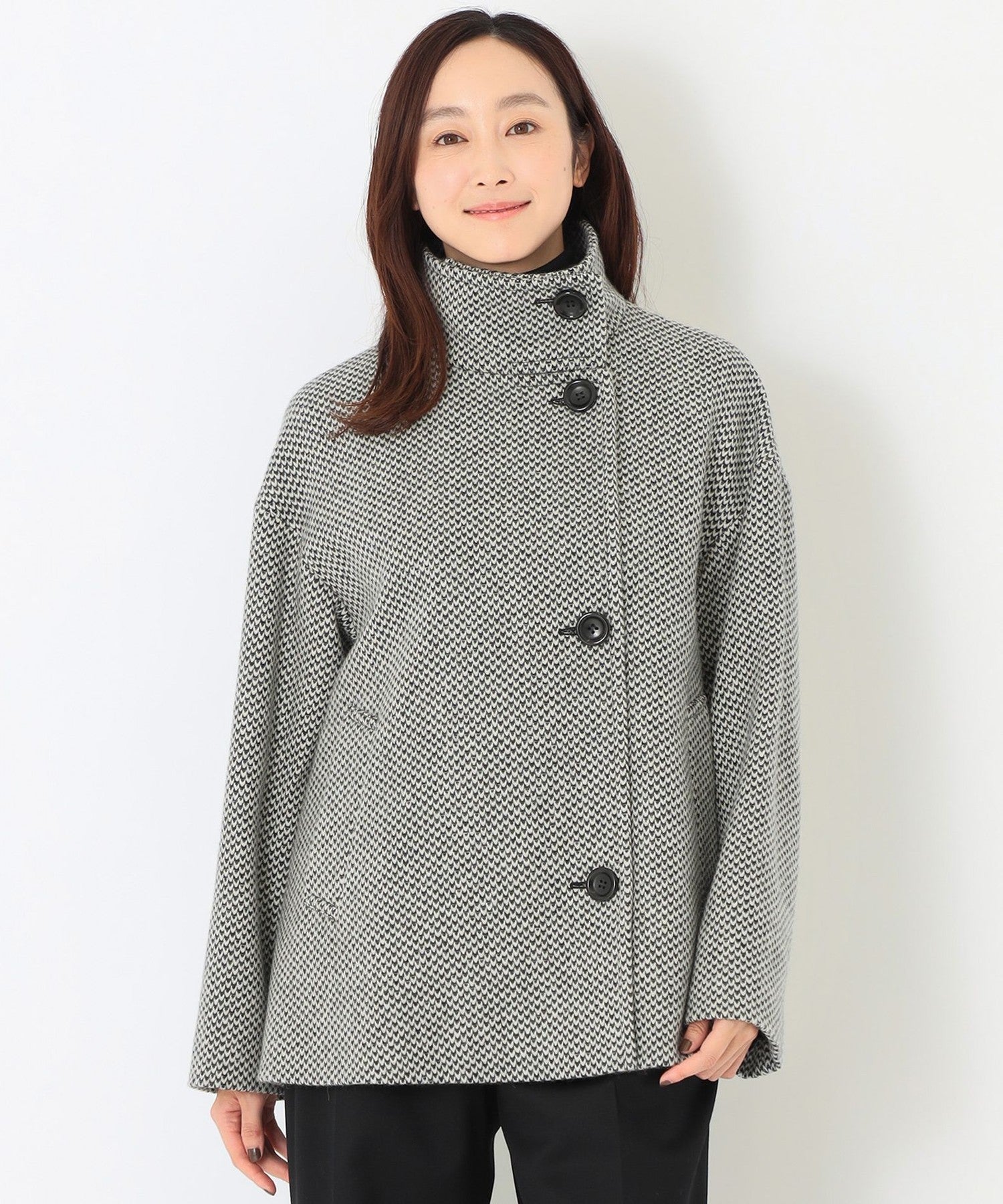 2111-T1B2104508__,08,モデル身長163cm 着用サイズ：38