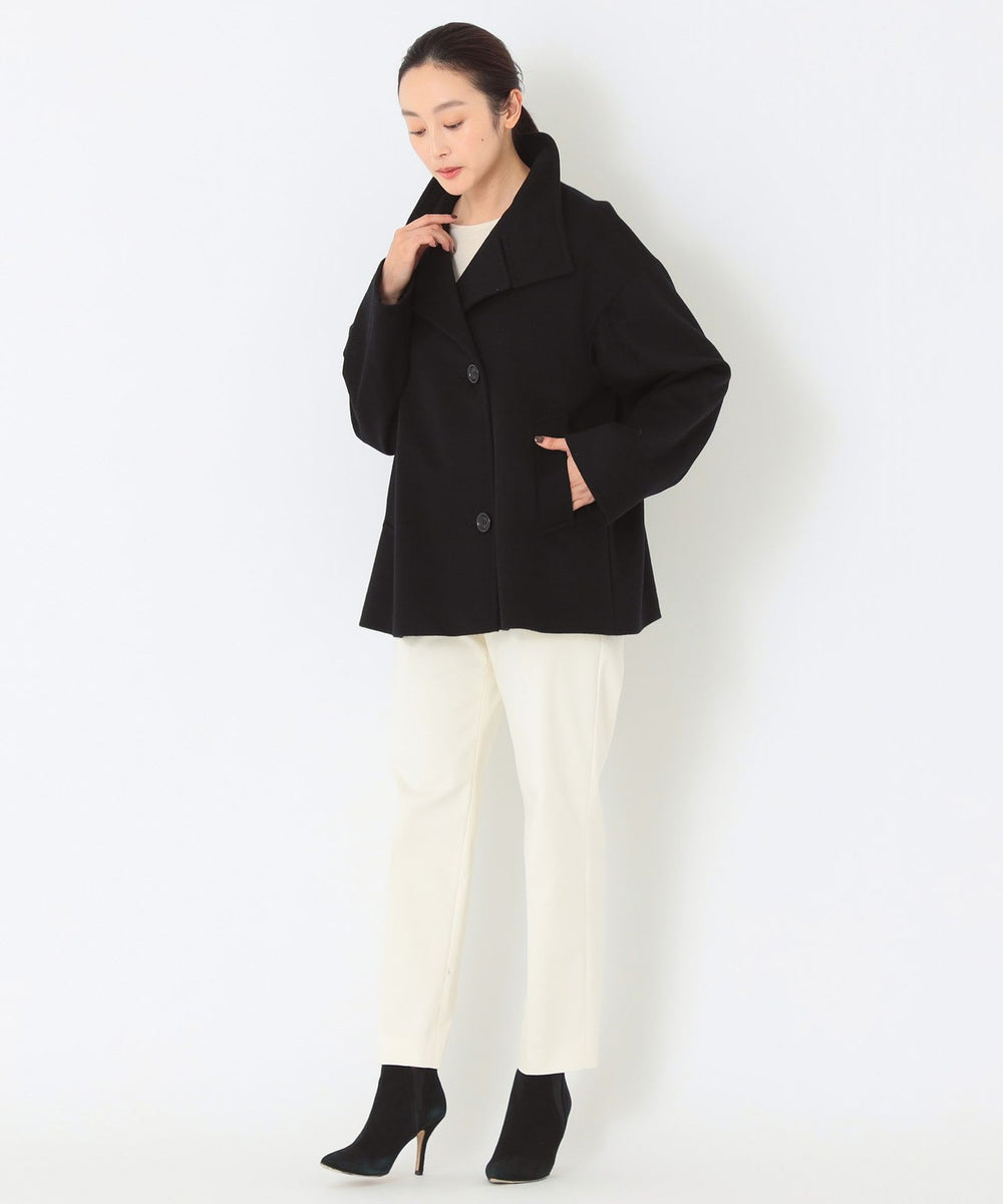 Rain Wool＞スタンドカラー ショートコート(コート)｜SANYOCOAT