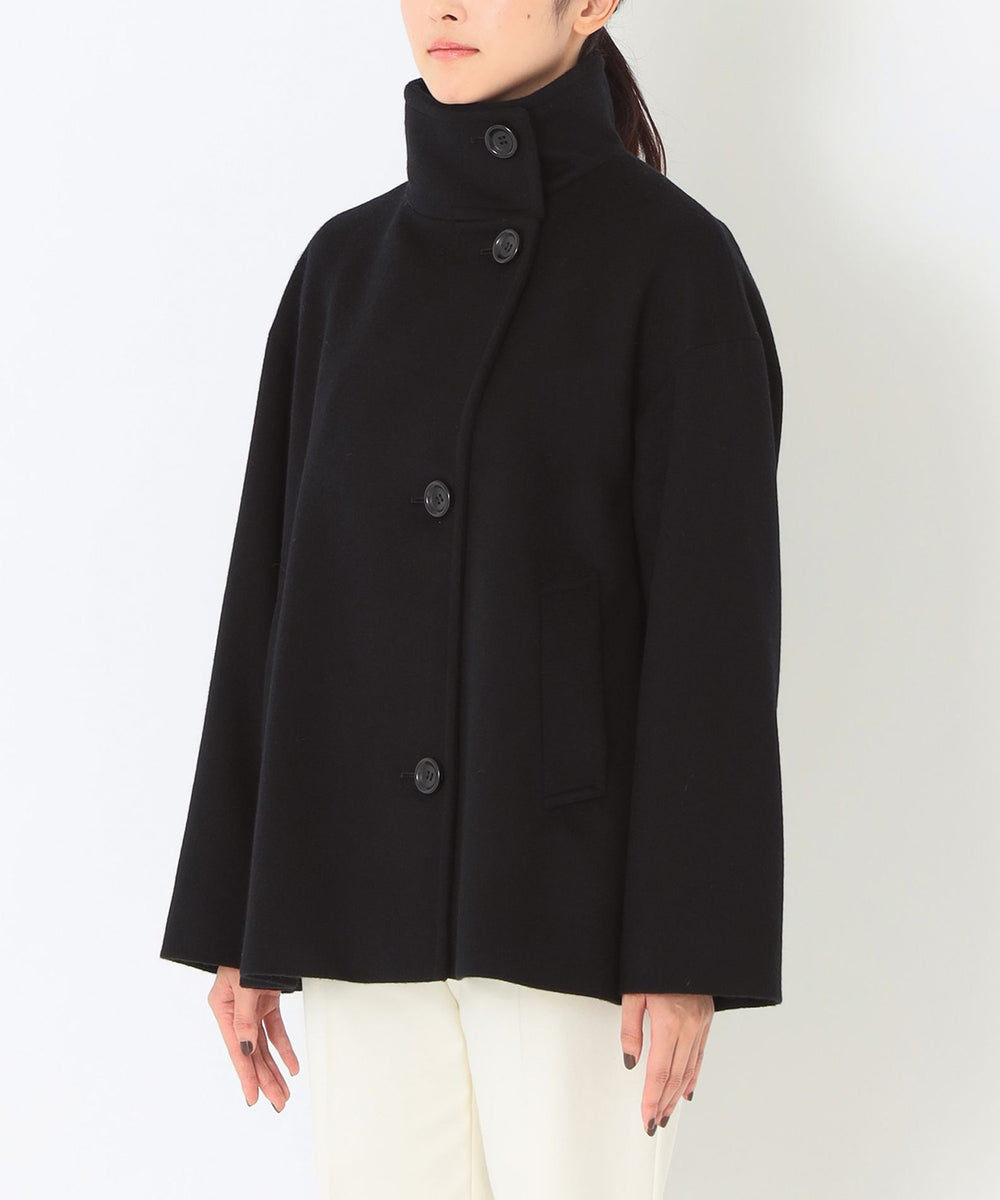 Rain Wool＞スタンドカラー ショートコート(コート)｜SANYOCOAT
