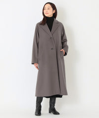 ウールビーバー ベルテッドロングコート(コート)｜SANYOCOAT(サンヨー