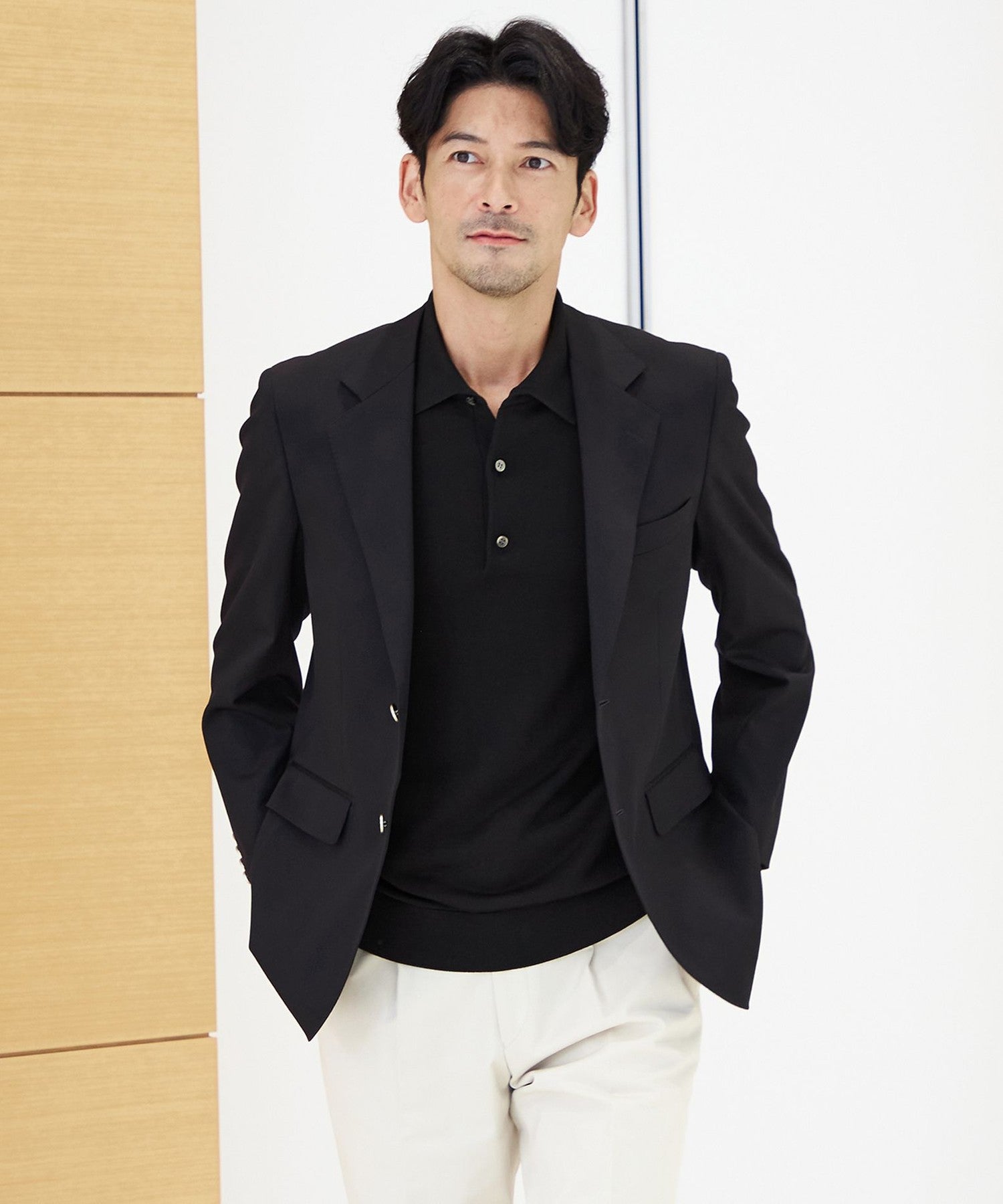 2121-P5E0141029__,29,モデル身長184cm 着用サイズ：48