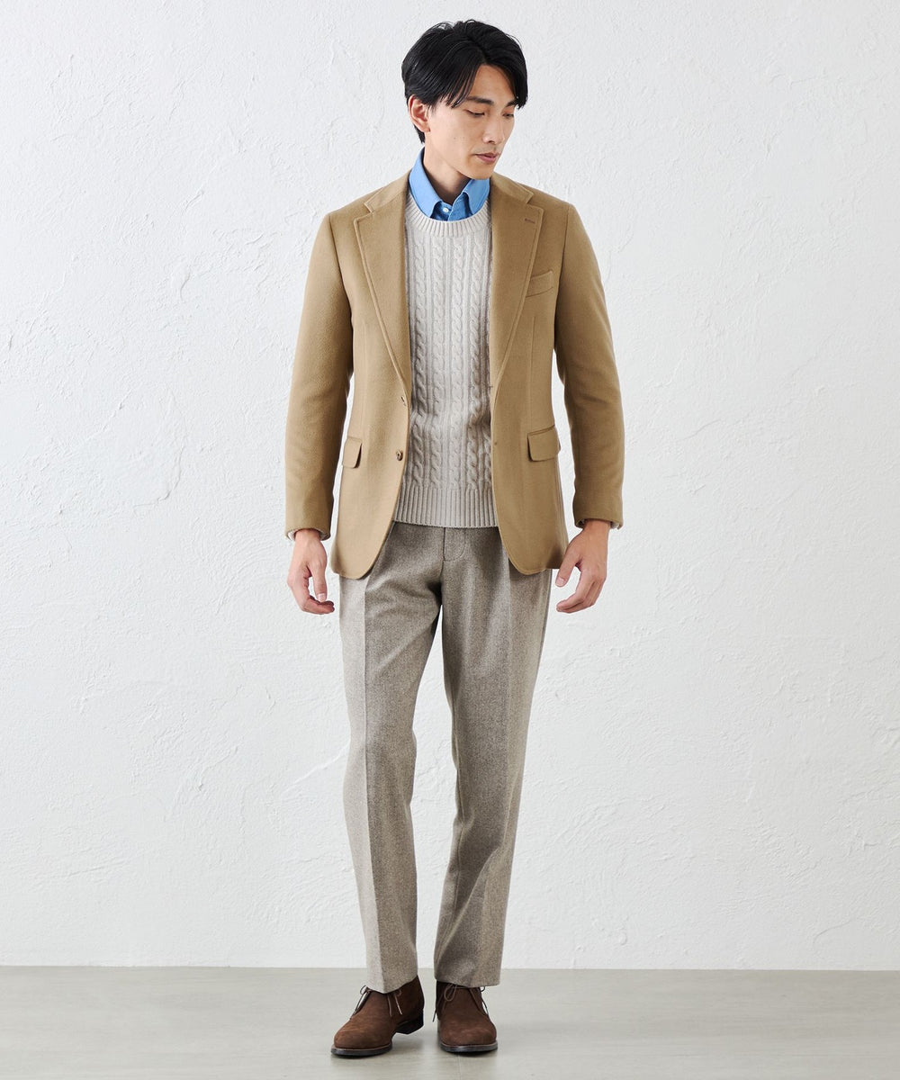 SCAPA ベージュウールジャケット 美品♡ SCAPA｜ウールネップテーラージャケット | Rakuten Fashion(楽天