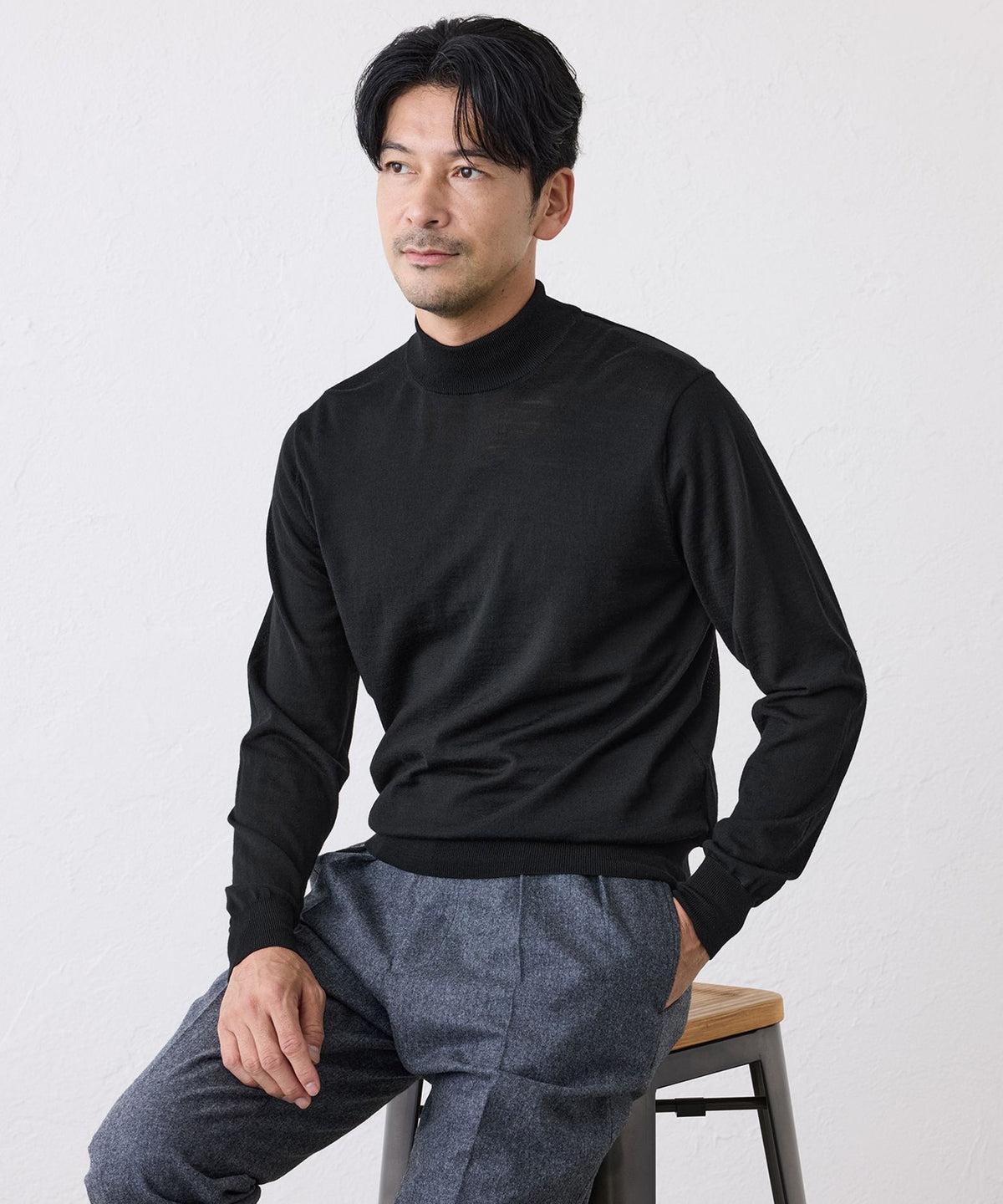 2121-P5N1282009__,09,モデル身長184cm 着用サイズ：48