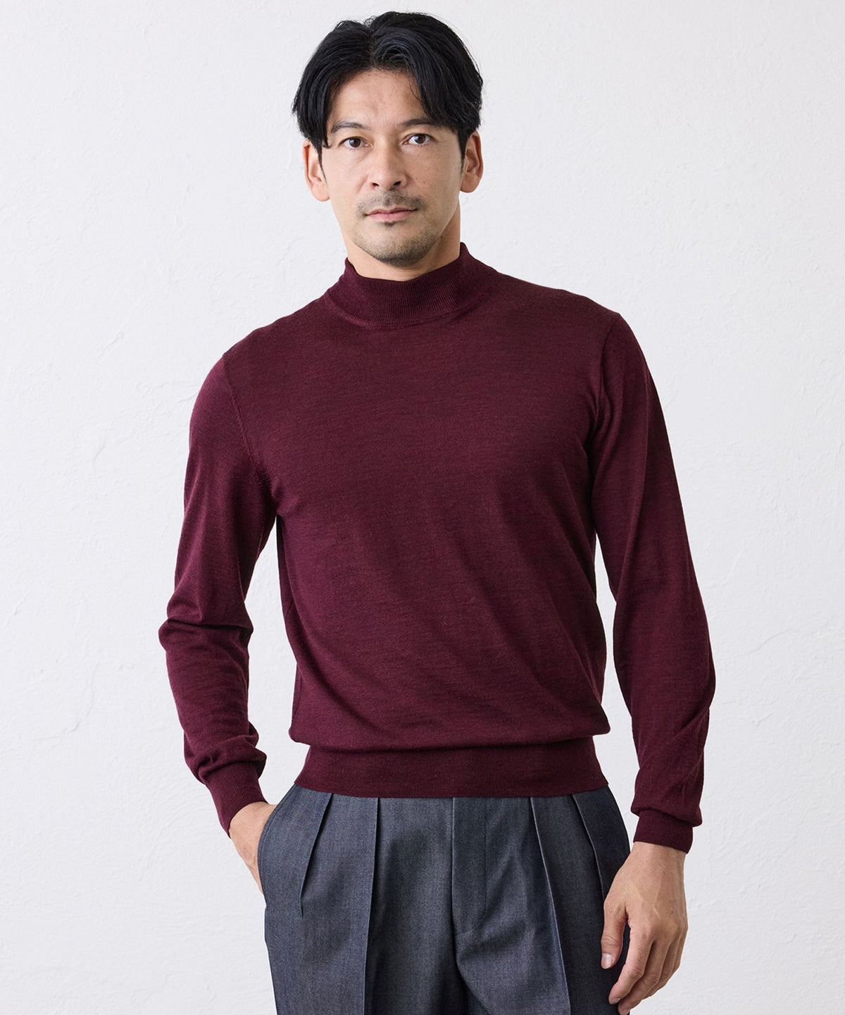 2121-P5N1282018__,18,モデル身長184cm 着用サイズ：48