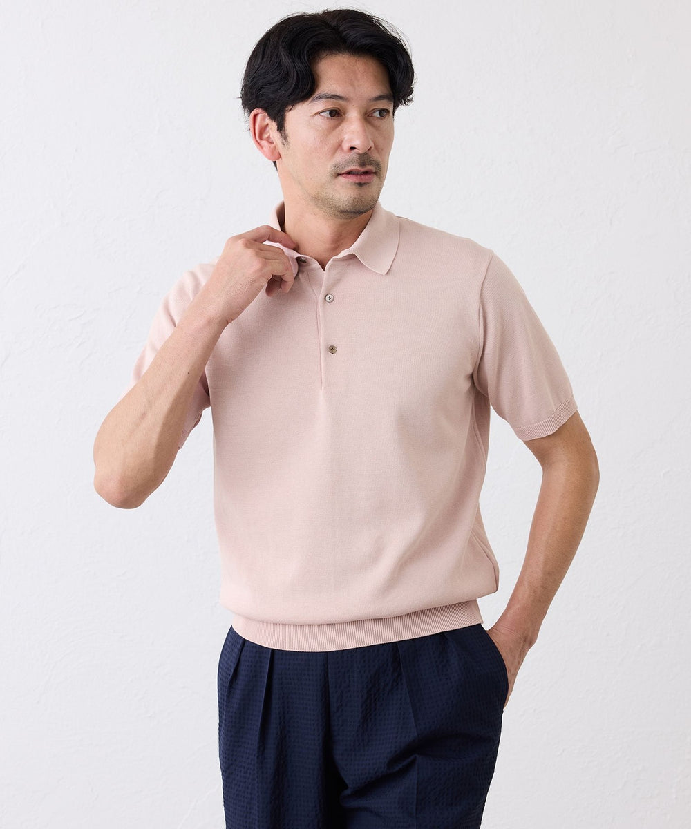 一部予約販売】ハイツイストニットポロ(トップス)｜S.ESSENTIALS(エス
