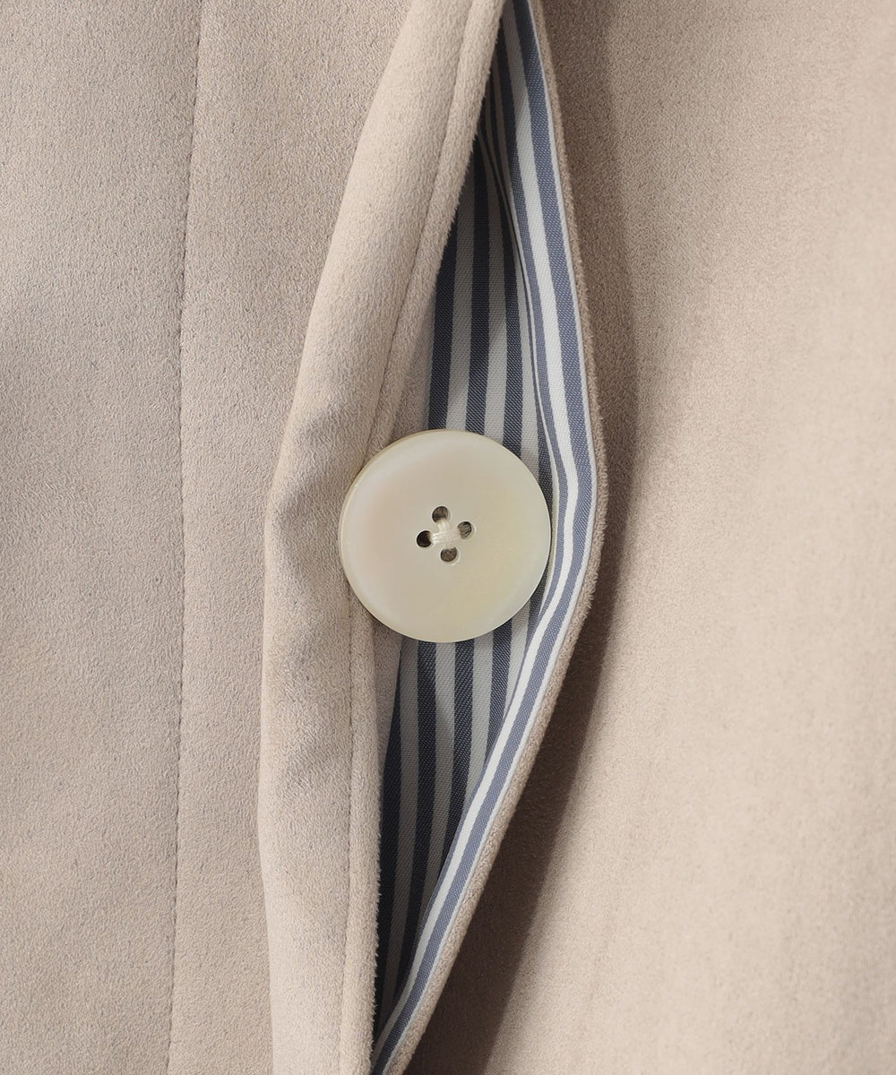 リュクススエードコート(ブルゾン)｜S.ESSENTIALS(エス エッセンシャル