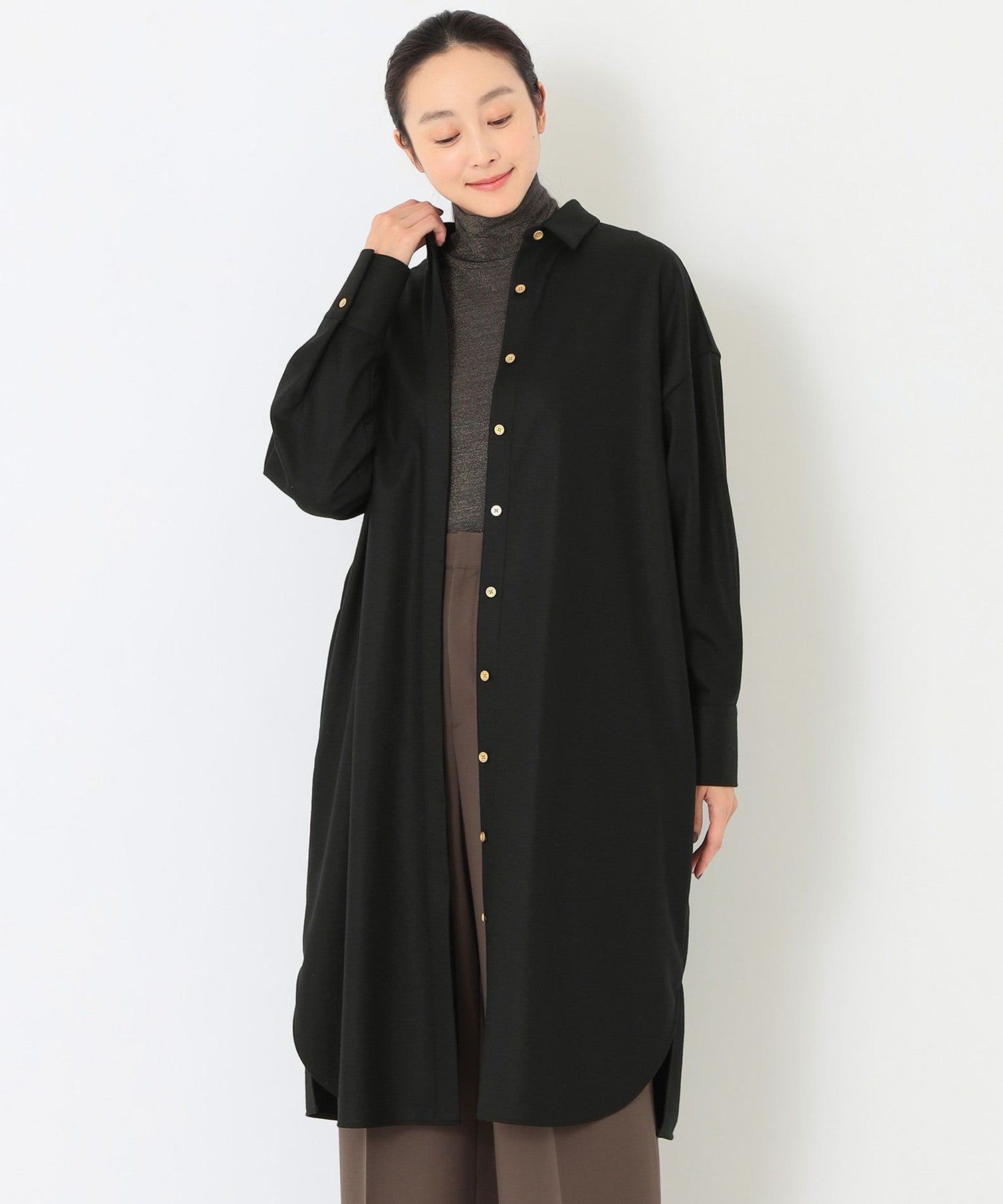 2121-P6J0260209__,09,モデル身長163cm 着用サイズ：38