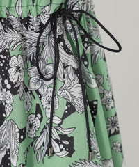 ドットフラワープリントワンピース(ワンピース)｜S.ESSENTIALS