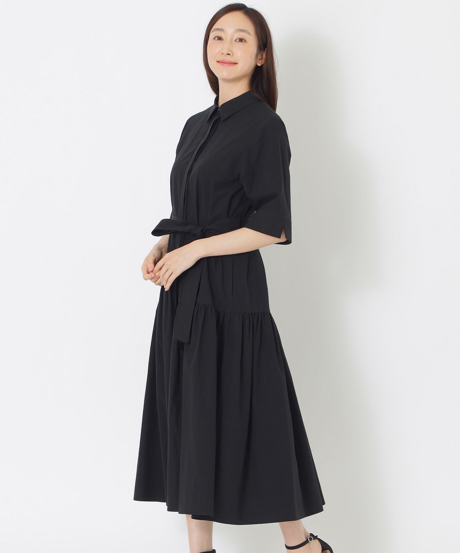2121-P6J2176509__,09,モデル身長163cm 着用サイズ：38