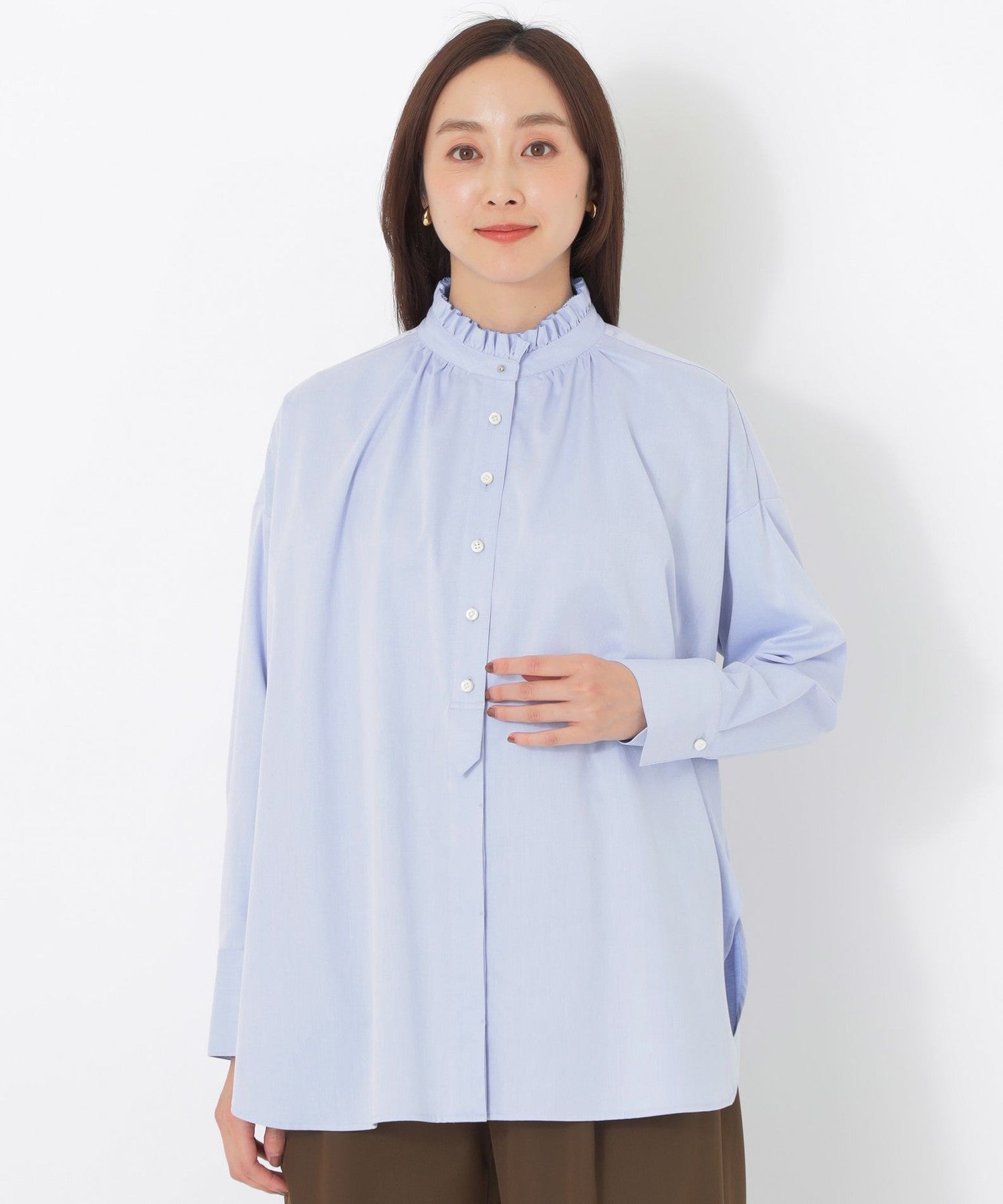 2121-P6M0140320__,20,モデル身長163cm 着用サイズ：38