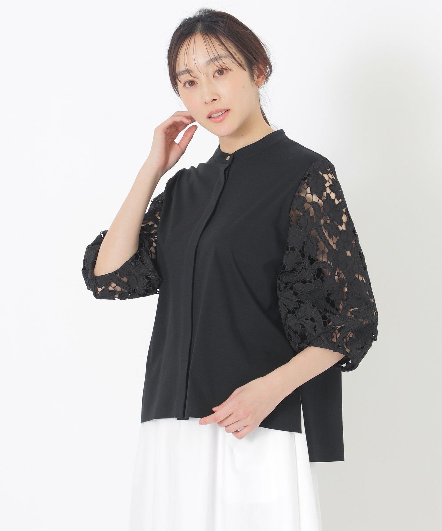 2121-P6M0170209__,09,モデル身長163cm 着用サイズ：38