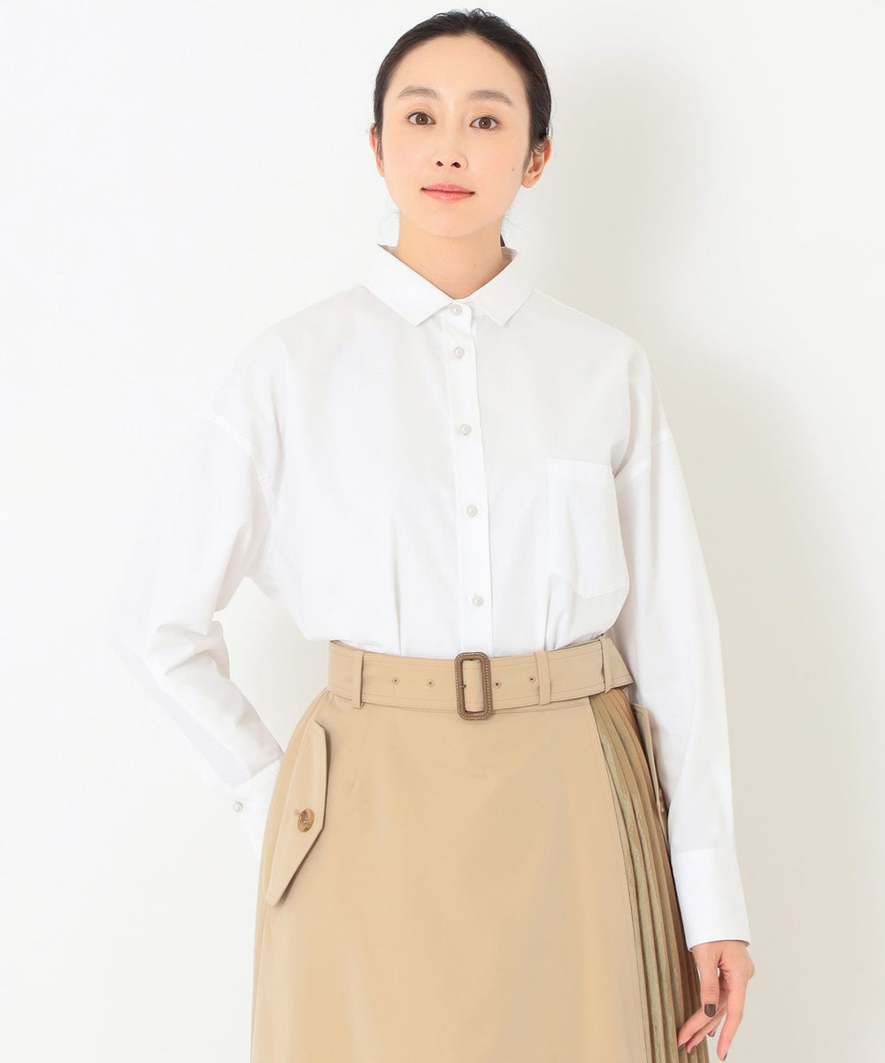 CHANEL パールボタン白シャツ CHANEL パールボタン白シャツ 【公式通販】