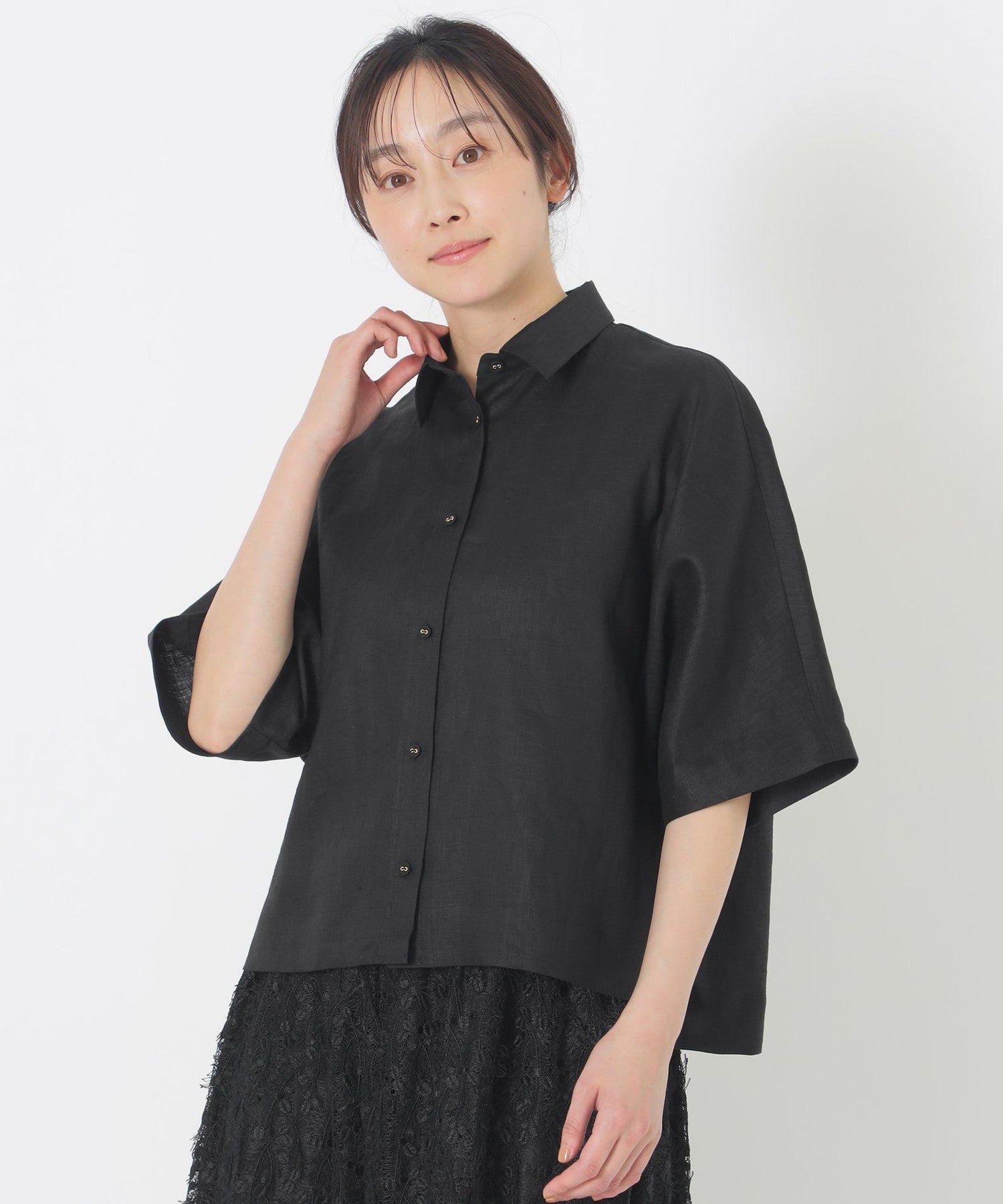 2121-P6M1873309__,09,モデル身長163cm 着用サイズ：38