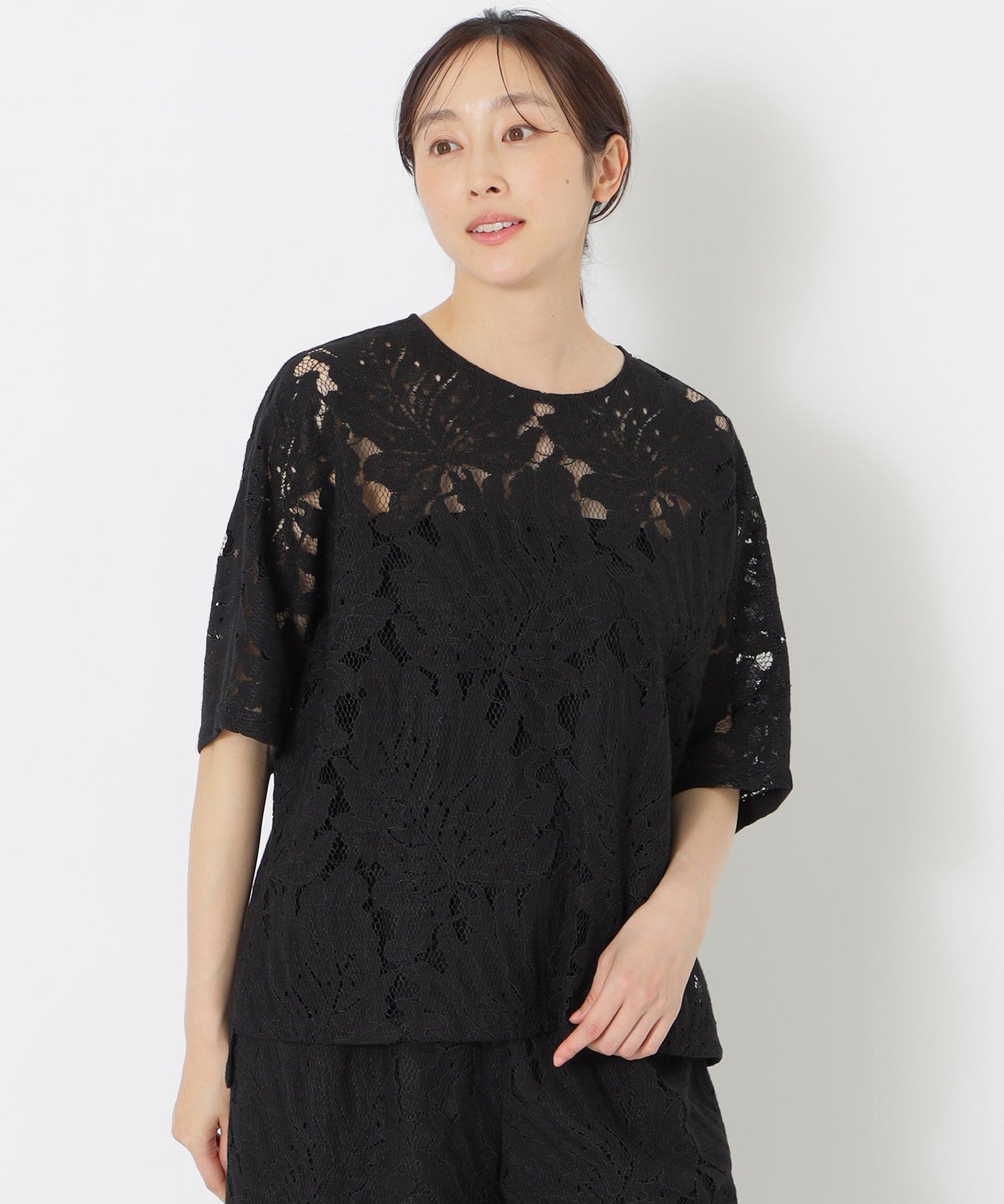 2121-P6M3082009__,09,モデル身長163cm 着用サイズ：38
