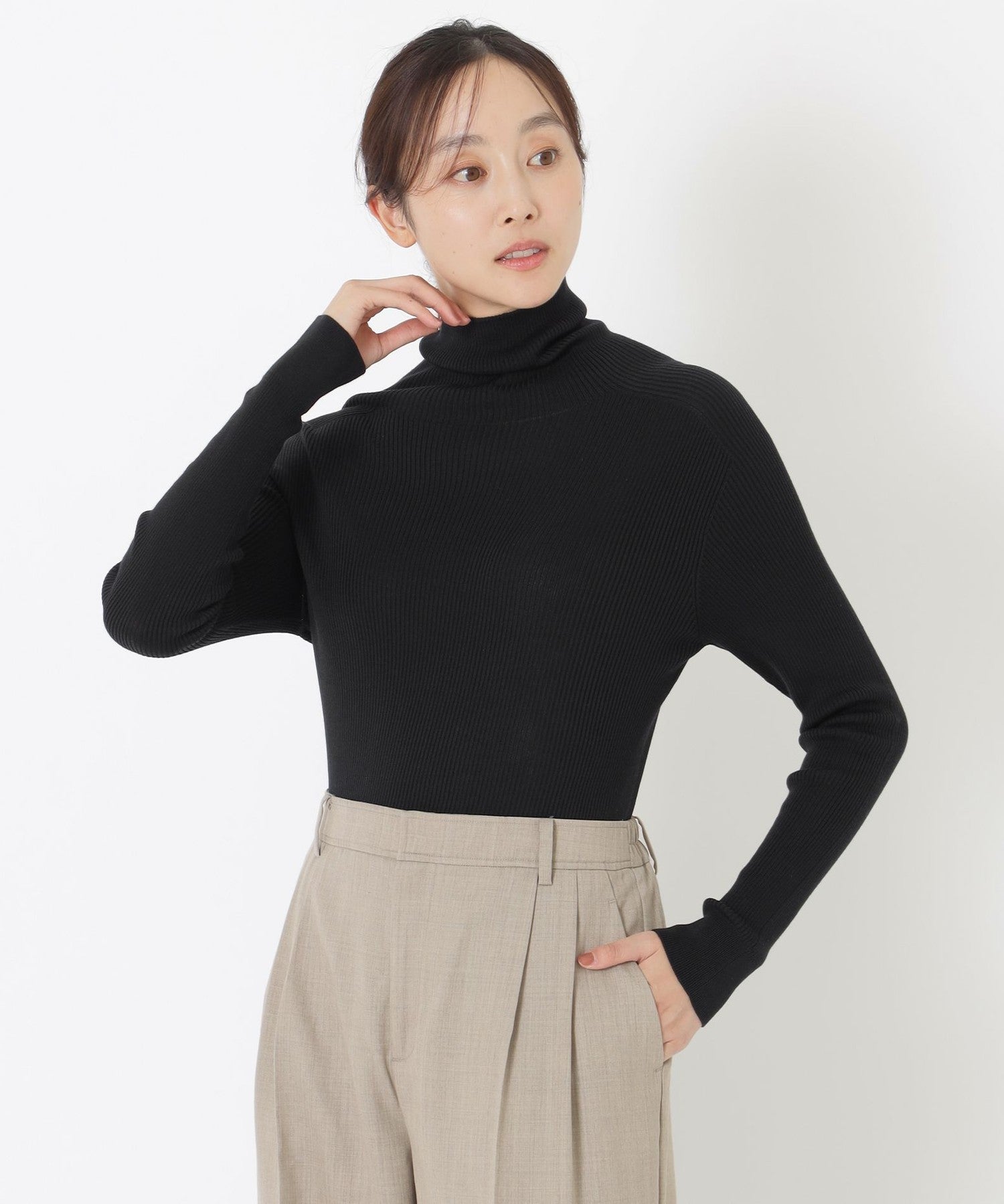 2121-P6N0160109__,09,モデル身長163cm 着用サイズ：38