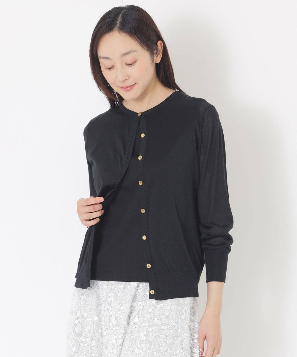 予約販売】シアーシルクカーディガン(トップス)｜S.ESSENTIALS(エス